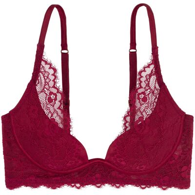 Dorina Soutien-gorge plongeant armatures rouge DIAZ 90C unisex - Publicité Dorina Soutien-gorge plongeant armatures rouge DIAZ 90C unisex - Publicité
