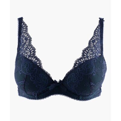 Aubade Soutien-gorge plongeant foulard armatures - Vert 90D unisex - Publicité Aubade Soutien-gorge plongeant foulard armatures - Vert 90D unisex - Publicité