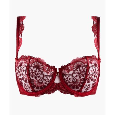 Aubade Soutien-gorge corbeille armatures - Rouge 80D unisex - Publicité Aubade Soutien-gorge corbeille armatures - Rouge 80D unisex - Publicité