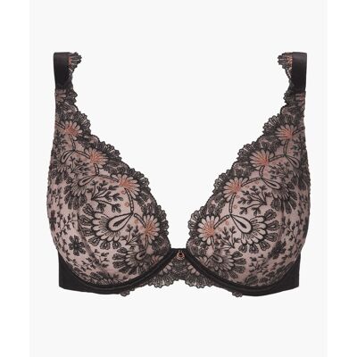 Aubade Soutien-gorge plongeant armatures - Noir 85B unisex - Publicité Aubade Soutien-gorge plongeant armatures - Noir 85B unisex - Publicité