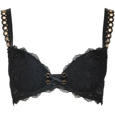 Aubade Soutien-gorge plunge noir 85B unisex - Publicité Aubade Soutien-gorge plunge noir 85B unisex - Publicité