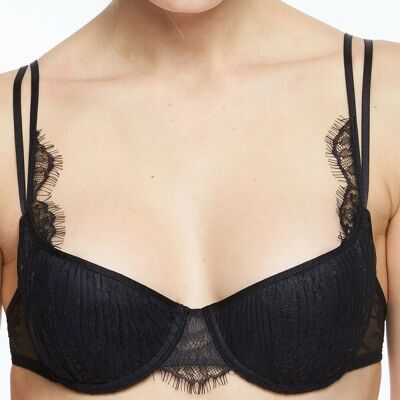 Soutien-gorge push-up noir Passionata - Gloria 85D unisex - Publicité Soutien-gorge push-up noir Passionata - Gloria 85D unisex - Publicité