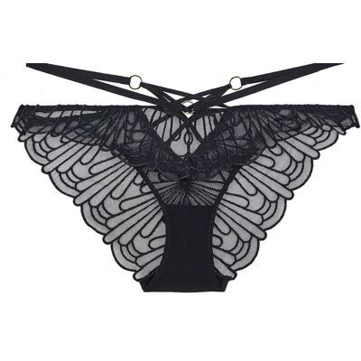 Aubade Slip taille basse - Noir T5 unisex - Publicité Aubade Slip taille basse - Noir T5 unisex - Publicité