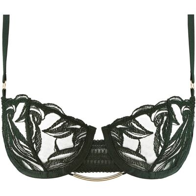 Aubade Soutien-gorge corbeille vert pin 95E unisex - Publicité Aubade Soutien-gorge corbeille vert pin 95E unisex - Publicité