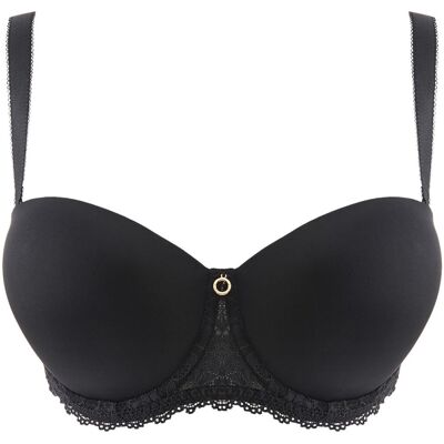 Aubade Soutien-gorge bandeau coques confort armatures noir 95E unisex - Publicité Aubade Soutien-gorge bandeau coques confort armatures noir 95E unisex - Publicité