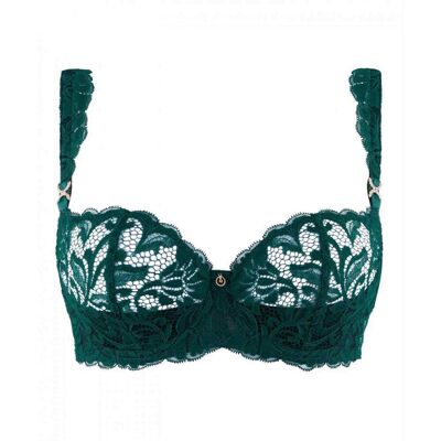 Aubade Soutien-gorge corbeille armatures - Vert en dentelle 85B unisex - Publicité Aubade Soutien-gorge corbeille armatures - Vert en dentelle 85B unisex - Publicité