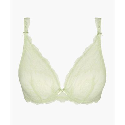 Aubade cSoutien-gorge plongeant armatures - Vert 85B unisex - Publicité Aubade cSoutien-gorge plongeant armatures - Vert 85B unisex - Publicité