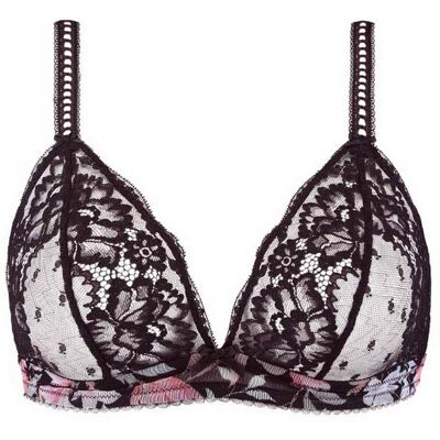 Aubade Soutien-gorge triangle sans armatures Noir S unisex - Publicité Aubade Soutien-gorge triangle sans armatures Noir S unisex - Publicité