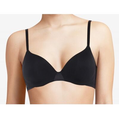 Soutien-gorge emboitant armatures Chantelle NOIR - ESSENTIALL 100D unisex - Publicité Soutien-gorge emboitant armatures Chantelle NOIR - ESSENTIALL 100D unisex - Publicité