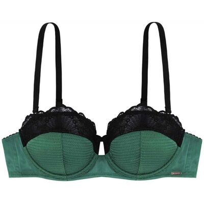 Soutien-gorge balconnet armatures - Vert Dorina 100B unisex - Publicité Soutien-gorge balconnet armatures - Vert Dorina 100B unisex - Publicité