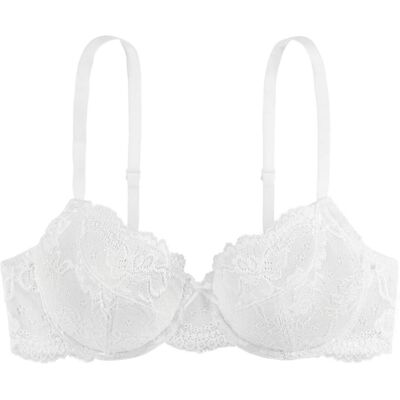 Dorina Soutien-gorge coques fines armatures Blanc 100C unisex - Publicité Dorina Soutien-gorge coques fines armatures Blanc 100C unisex - Publicité