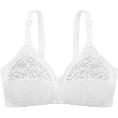 Dorina Soutien-Gorge Emboîtant sans armatures Blanc en coton 90B unisex - Publicité Dorina Soutien-Gorge Emboîtant sans armatures Blanc en coton 90B unisex - Publicité
