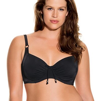 Dorina Maillots Soutien-Gorge à Armatures Noir FIJI 90D unisex - Publicité Dorina Maillots Soutien-Gorge à Armatures Noir FIJI 90D unisex - Publicité