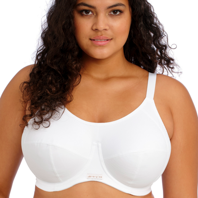 Soutien-gorge de sport avec armatures Elomi ENERGISE blanc-Elomi 110E unisex - Publicité Soutien-gorge de sport avec armatures Elomi ENERGISE blanc-Elomi 110E unisex - Publicité