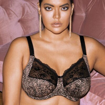 Elomi Soutien-gorge bonnets entiers à armatures - Ebony marron 95E unisex - Publicité Elomi Soutien-gorge bonnets entiers à armatures - Ebony marron 95E unisex - Publicité
