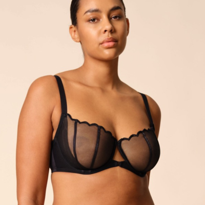 Gossard Soutien-gorge balconnet non rembourré noir 85A unisex - Publicité Gossard Soutien-gorge balconnet non rembourré noir 85A unisex - Publicité