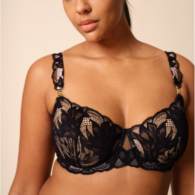Gossard Soutien-gorge balconnet demi-bonnet rembourré Lace Soiree - Noir 95C unisex - Publicité Gossard Soutien-gorge balconnet demi-bonnet rembourré Lace Soiree - Noir 95C unisex - Publicité