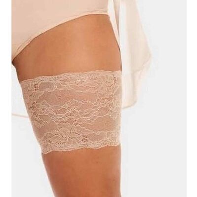 Magic Body Fashion Bandes élastiques Adhésives Cuisses en dentelle beige M unisex - Publicité Magic Body Fashion Bandes élastiques Adhésives Cuisses en dentelle beige M unisex - Publicité