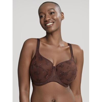 Panache Soutien-gorge Balconnet Armatures - Marron 90G unisex - Publicité Panache Soutien-gorge Balconnet Armatures - Marron 90G unisex - Publicité