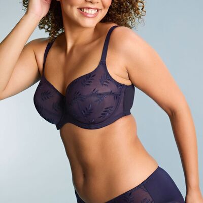 Panache Soutien-gorge balconnet bleu 85H unisex - Publicité Panache Soutien-gorge balconnet bleu 85H unisex - Publicité