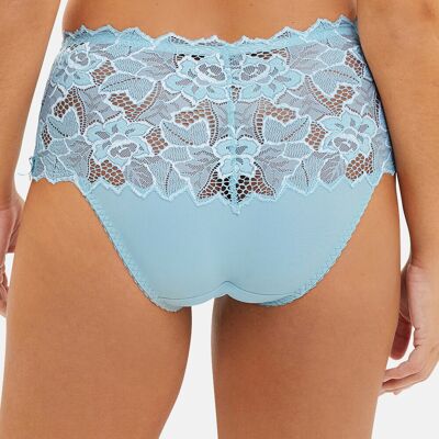 Sans Complexe Culotte en dentelle bleu 50/52 unisex - Publicité Sans Complexe Culotte en dentelle bleu 50/52 unisex - Publicité