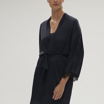 Simone Pérèle SATIN SECRETS Kimono L unisex - Publicité Simone Pérèle SATIN SECRETS Kimono L unisex - Publicité