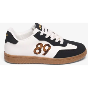 Les Petites Bombes Baskets Blanches et Noires blanc;gris 38 female - Publicité Les Petites Bombes Baskets Blanches et Noires blanc;gris 38 female - Publicité