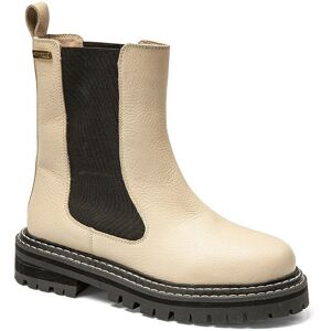 Les Tropéziennes par M.Belarbi Bottes femme beige REMINI en cuir 37 female - Publicité Les Tropéziennes par M.Belarbi Bottes femme beige REMINI en cuir 37 female - Publicité