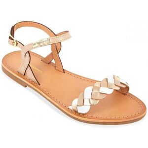 Les Tropéziennes par M.Belarbi Sandale femme HORTENSE Nude en cuir 37 female - Publicité Les Tropéziennes par M.Belarbi Sandale femme HORTENSE Nude en cuir 37 female - Publicité