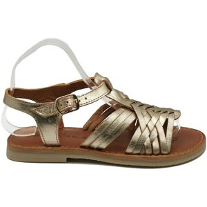 Mapache Sandales femme IMALA champagne en cuir 36 female - Publicité Mapache Sandales femme IMALA champagne en cuir 36 female - Publicité