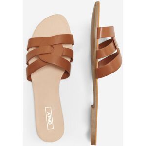 Only Sandales femme marron clair Cate 38 female - Publicité Only Sandales femme marron clair Cate 38 female - Publicité