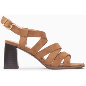 Vanessa Wu Sandales à talons café LORIANNE 39 female - Publicité Vanessa Wu Sandales à talons café LORIANNE 39 female - Publicité