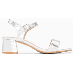 Vanessa Wu Sandales à talon Laurie argent 38 female - Publicité Vanessa Wu Sandales à talon Laurie argent 38 female - Publicité