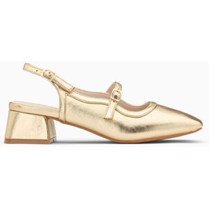 Vanessa Wu Babies slingback Kate or à talon 37 female - Publicité Vanessa Wu Babies slingback Kate or à talon 37 female - Publicité