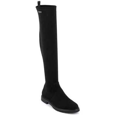 Les Tropéziennes par M.Belarbi Boots femme noir suede DOREMI 36 female - Publicité Les Tropéziennes par M.Belarbi Boots femme noir suede DOREMI 36 female - Publicité