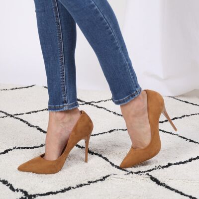 3S. x Le Vestiaire Escarpins Florence Camel 40 unisex - Publicité 3S. x Le Vestiaire Escarpins Florence Camel 40 unisex - Publicité