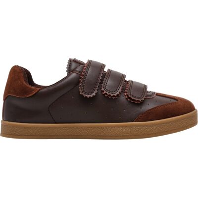 Steve Madden Basket/ Tennis Femme Café-Daybreak en cuir 38 female - Publicité Steve Madden Basket/ Tennis Femme Café-Daybreak en cuir 38 female - Publicité
