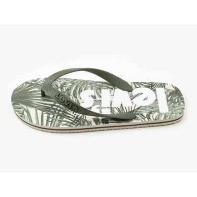 Levi's Accessoires Tong unisexe imprimé floral vert S male - Publicité Levi's Accessoires Tong unisexe imprimé floral vert S male - Publicité