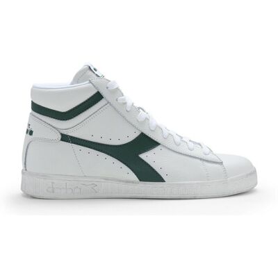 Diadora Baskets montants pour homme en cuir blanc 44 male - Publicité Diadora Baskets montants pour homme en cuir blanc 44 male - Publicité