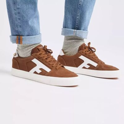 Faguo Baskets Cognac WALNUT 40 male - Publicité Faguo Baskets Cognac WALNUT 40 male - Publicité