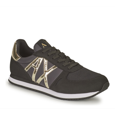 Armani Exchange Baskets femme noir/or 40 female - Publicité Armani Exchange Baskets femme noir/or 40 female - Publicité