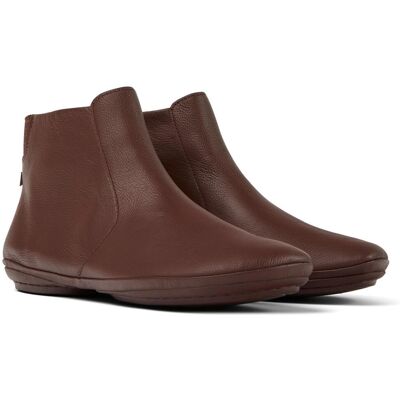 Camper Bottines Femme - Right Nina bordeaux en cuir 38 female - Publicité Camper Bottines Femme - Right Nina bordeaux en cuir 38 female - Publicité