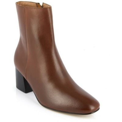 Les Tropéziennes par M.Belarbi Boots femme marron LUMINA en cuir 39 female - Publicité Les Tropéziennes par M.Belarbi Boots femme marron LUMINA en cuir 39 female - Publicité