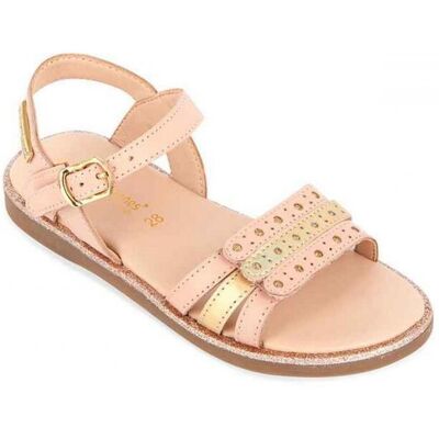 Les Tropéziennes par M.Belarbi Sandale enfant ISIDOR Rose en cuir 28 unisex - Publicité Les Tropéziennes par M.Belarbi Sandale enfant ISIDOR Rose en cuir 28 unisex - Publicité