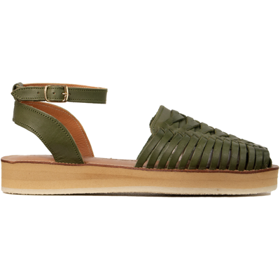 Mapache SANDALES FEMMES EN CUIR LOMA OLIVE vert 37 female - Publicité Mapache SANDALES FEMMES EN CUIR LOMA OLIVE vert 37 female - Publicité