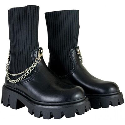 Outside In Bottines Rosy noir 39 female - Publicité Outside In Bottines Rosy noir 39 female - Publicité