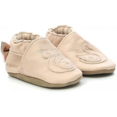 Robeez Chausson Bebe pour Fille en cuir rose clair 25/26 unisex - Publicité Robeez Chausson Bebe pour Fille en cuir rose clair 25/26 unisex - Publicité