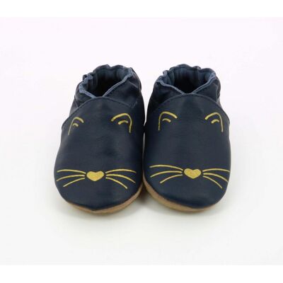 Robeez Chausson Bebe Mixte en cuir bleu marine 25/26 unisex - Publicité Robeez Chausson Bebe Mixte en cuir bleu marine 25/26 unisex - Publicité