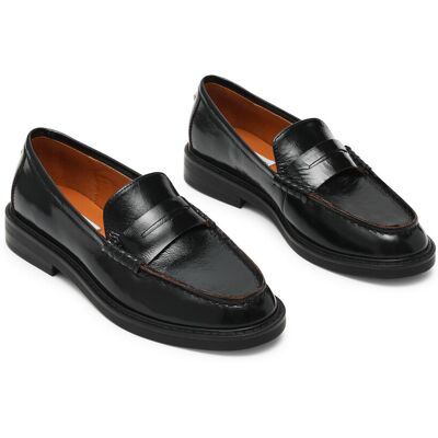 Steve Madden mocassin femme Noir-Adison en cuir 38 female - Publicité Steve Madden mocassin femme Noir-Adison en cuir 38 female - Publicité
