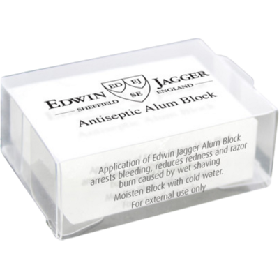 Edwin Jagger Bloc de Pierre d'Alun - Apaisant et Antiseptique unisex - Publicité Edwin Jagger Bloc de Pierre d'Alun - Apaisant et Antiseptique unisex - Publicité